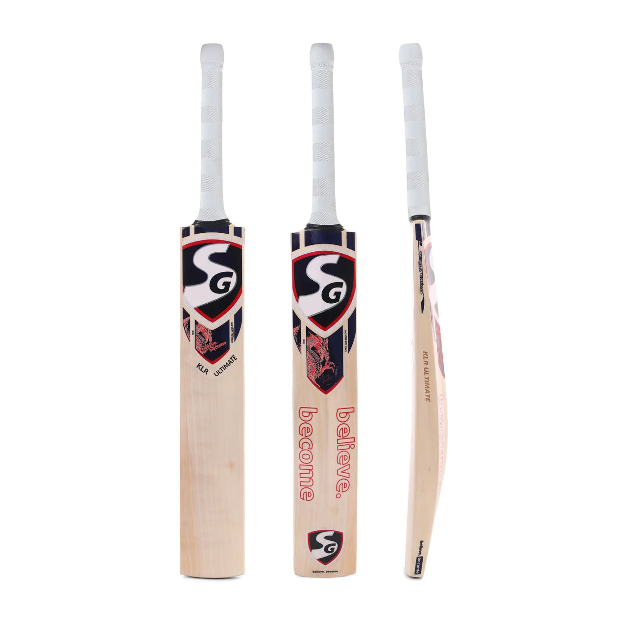 SG KLR Ultimate English Willow Cricket Bat (KL Rahul Series), Full Size