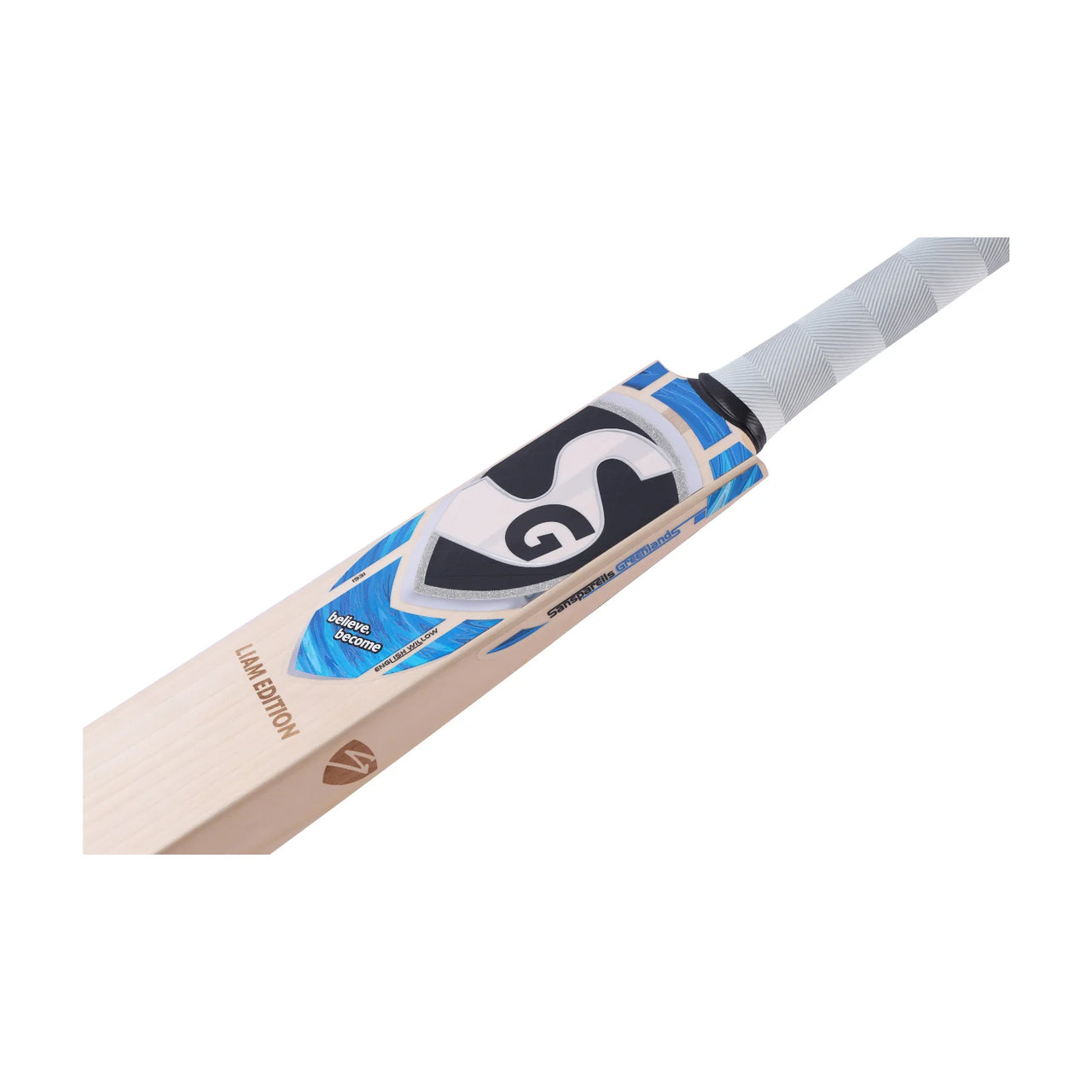 SG Liam Edition Player English Willow Cricket Bat With SG|Str8bat Sensor Short handle