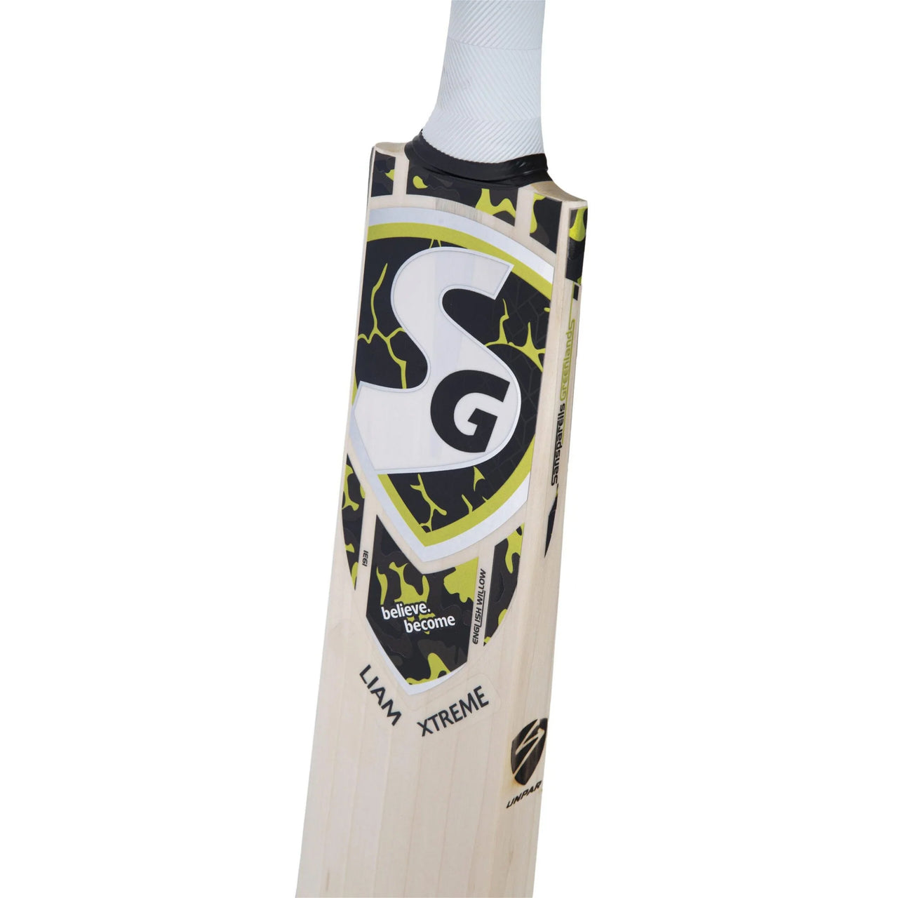 SG Liam Xtreme English Willow Cricket Bat, Short Handle
