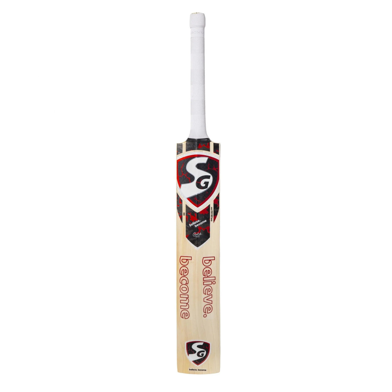 SG Roar Ultimate English Willow Cricket Bat, Short Hnadle