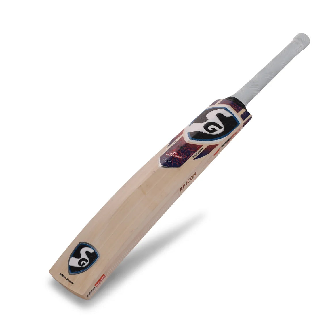 SG RP Icon English Willow Cricket Bat (Rishabh Pant Series), Short Handle