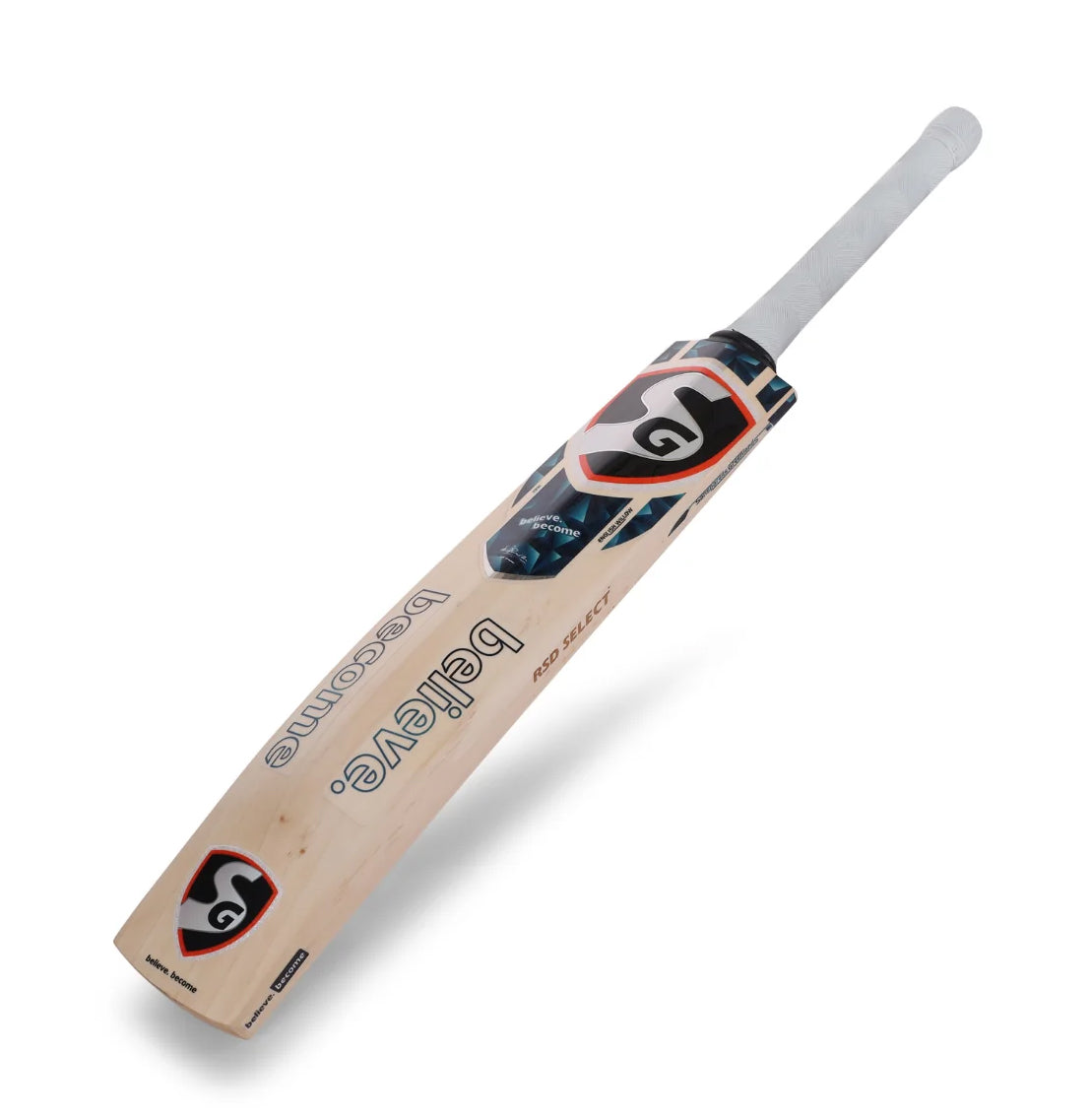 SG RSD® Select English Willow Cricket Bat, Short Handle