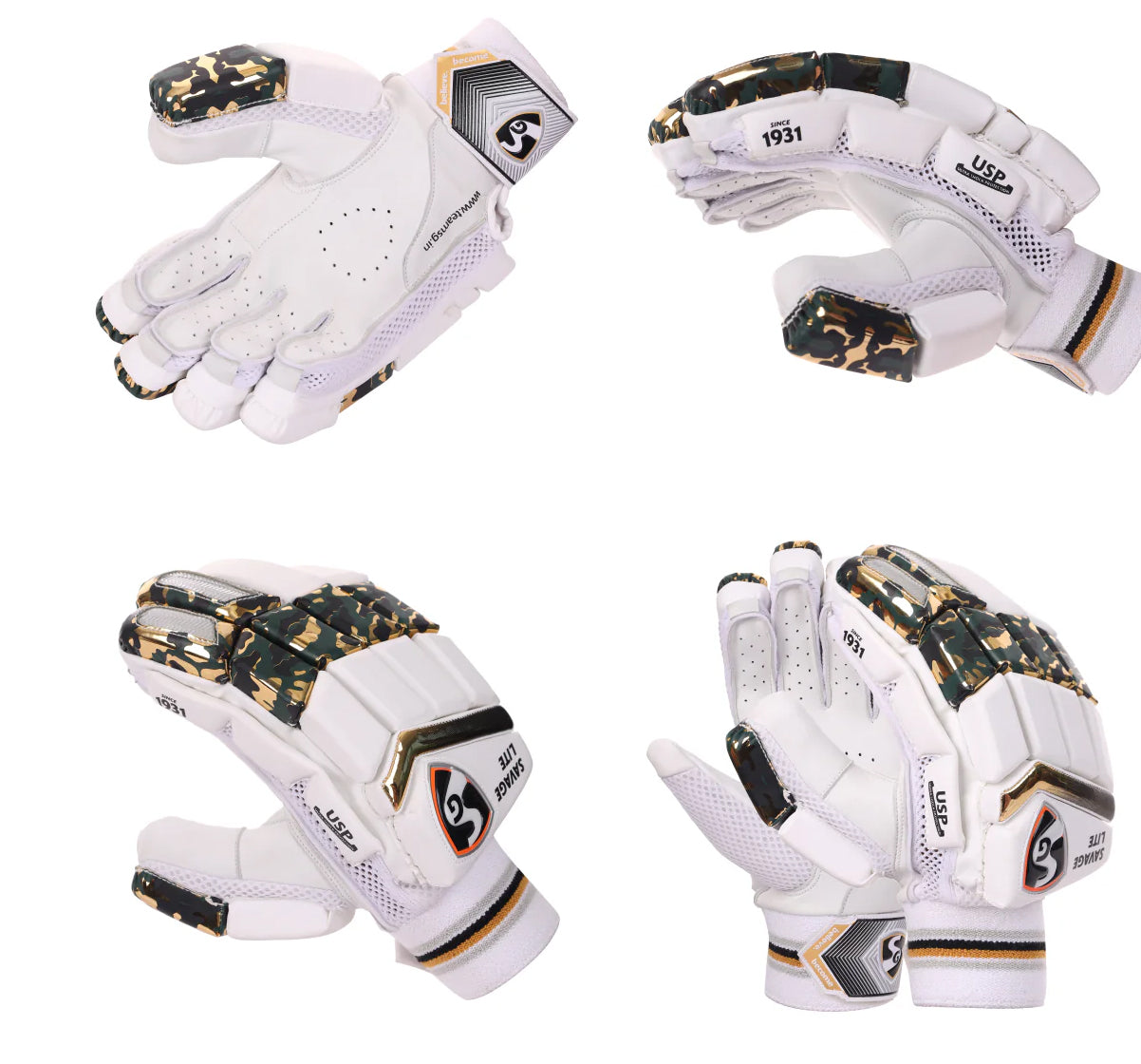 SG Savage Lite Batting Gloves