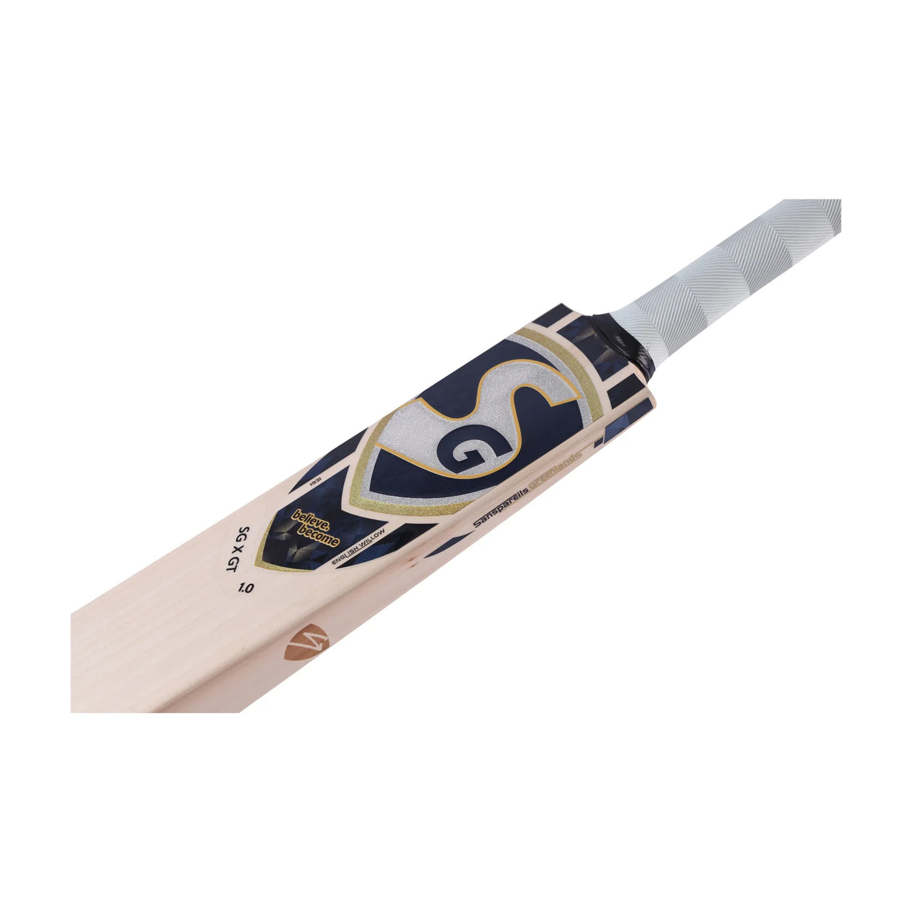 SG English Willow SG X GT 1.0 Cricket Bat, Short handle