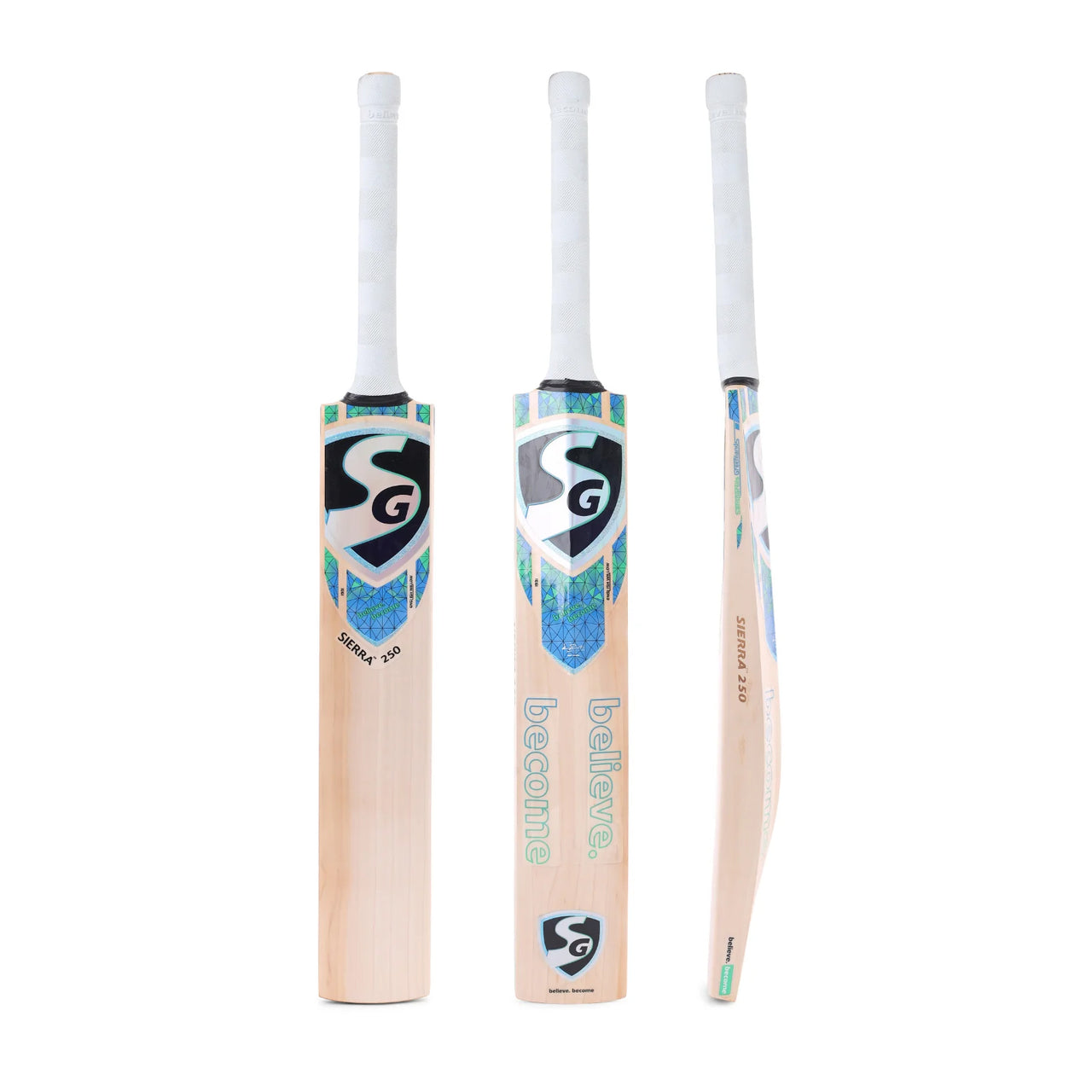 SG Sierra 250 English Willow Cricket Bat, Short Handle