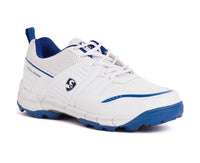 SG Steadler 6.0 Cricket Shoes White/Royal Blue - UK