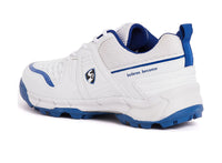 SG Steadler 6.0 Cricket Shoes White/Royal Blue - UK