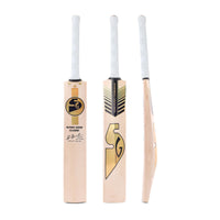 SG Sunny Gold Classic English Willow Cricket Bat With SG|Str8bat Sensor, Short Handle