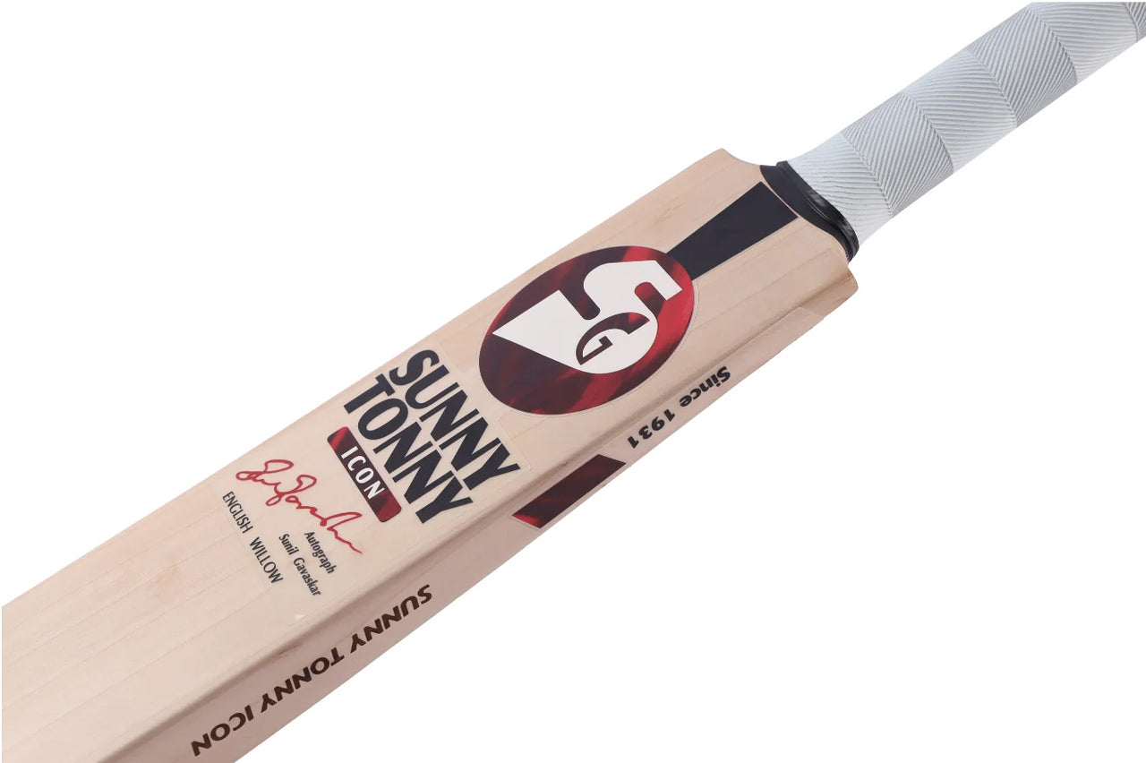 SG Sunny Tonny Icon English Willow Cricket Bat, Short Handle