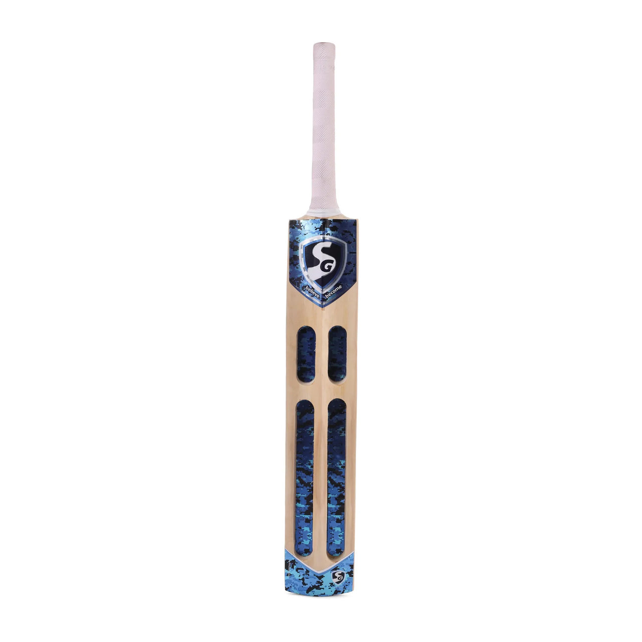 SG T-1000 Kashmir Willow Cricket Bat (Tennis Ball), Short Handle