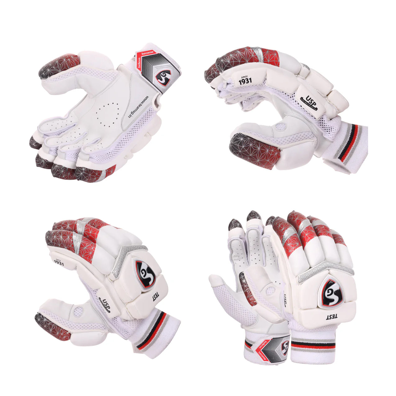SG Test Batting Gloves