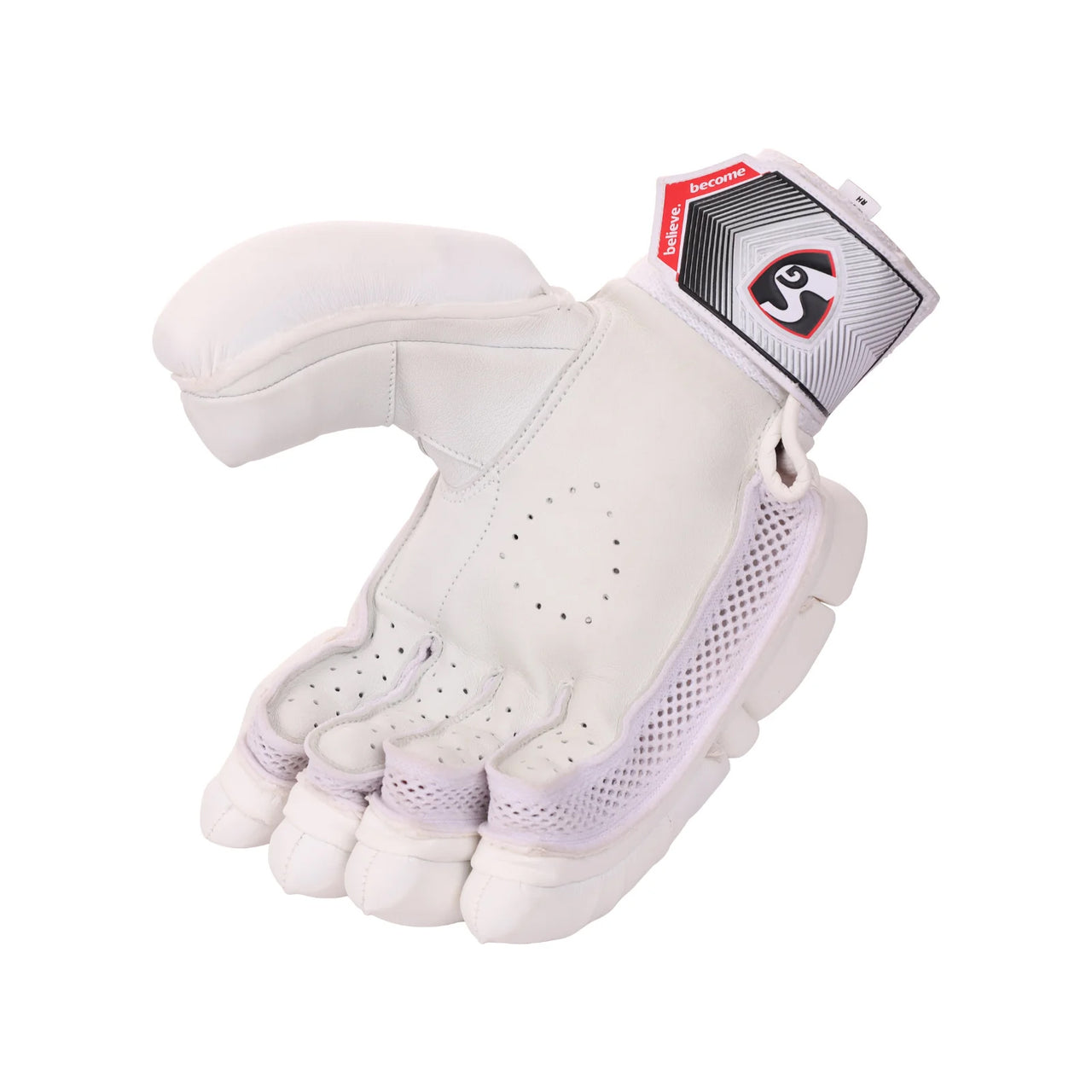 SG Test White Cricket Batting Gloves