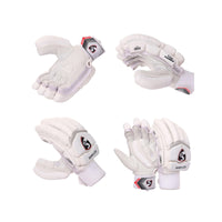 SG Test White Cricket Batting Gloves