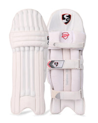 SG Test White Cricket Batting Legguard (Batting Pad)