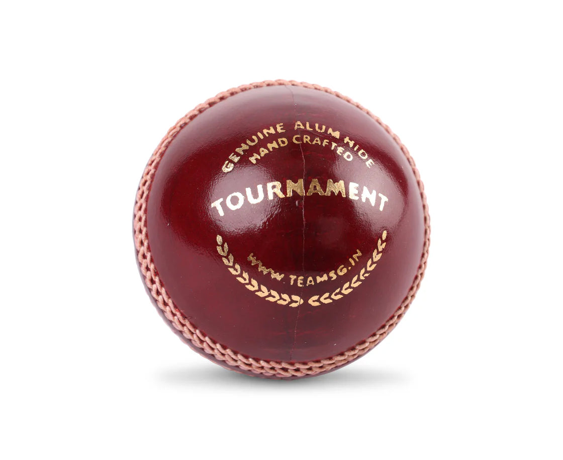 SG Tournament Cricket Leather Ball, Size For Adult