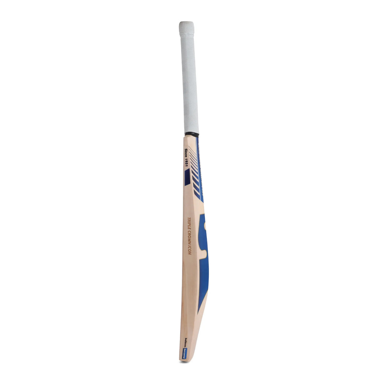 SG Triple Crown Icon English Willow Cricket Bat, Short Handle