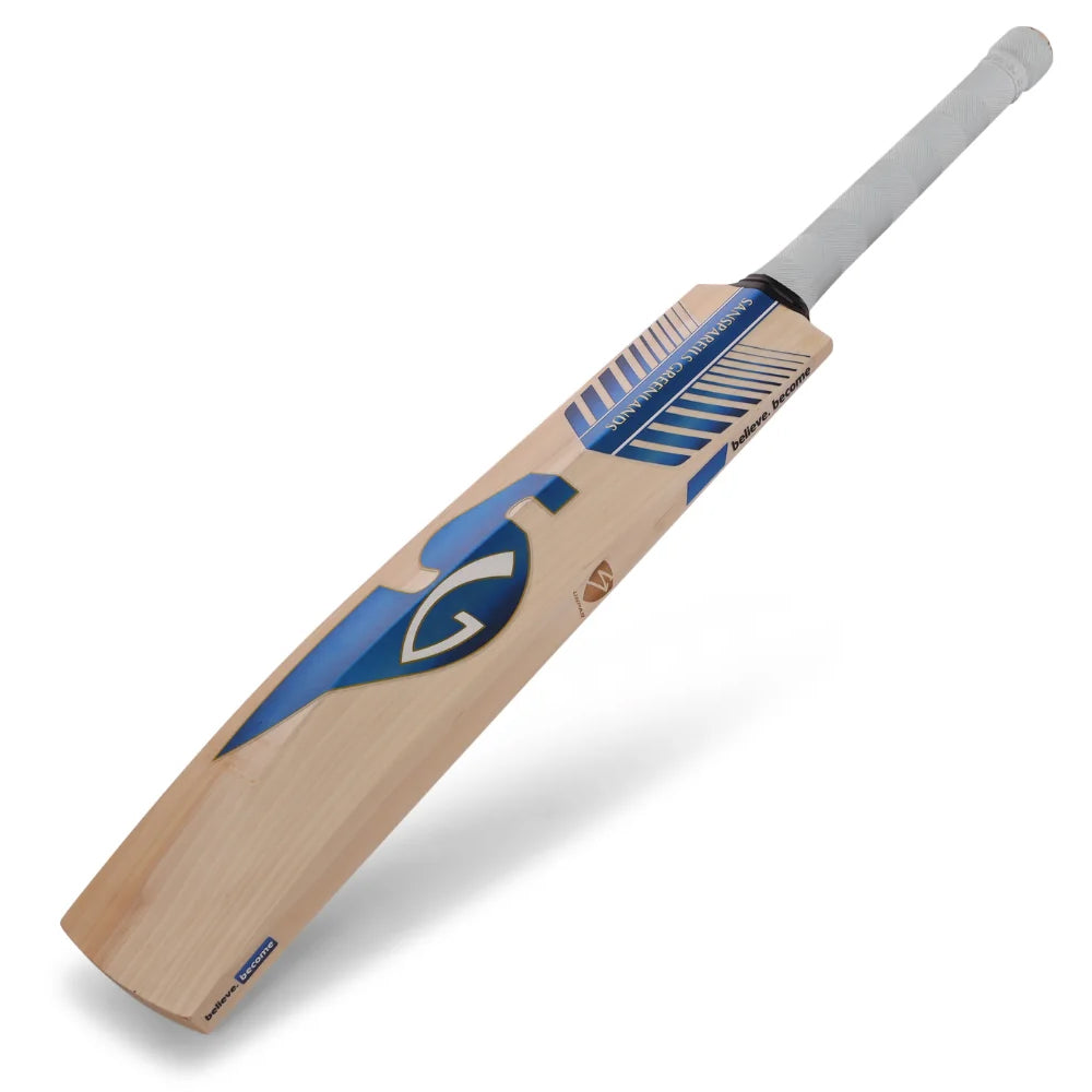 SG Triple Crown Ultimate English Willow Cricket Bat, Short Handle