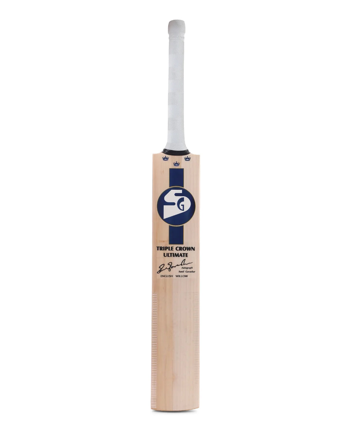 SG Triple Crown Ultimate English Willow Cricket Bat, Short Handle