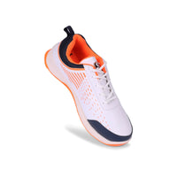SG YORKER Sport Shoe With Classic White Meets Bold Navy And Vibrant Orange