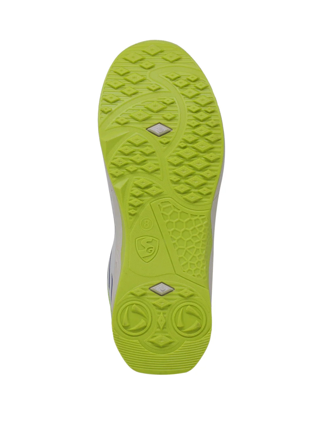 SG YORKER White/Royal Blue/Lime Sports Shoes: Elevate Your Style With Trendy Comfort