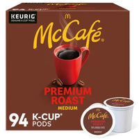 Mccafe Premium Medium Roast K-Cup Coffee Pods, 94 Ct.