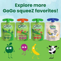Gogo Squeez Yogurtz Strawberry and Strawberry Banana, 3 Oz., 20 Ct.