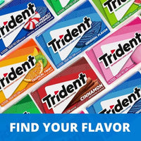 Trident Original Flavor Sugar Free Gum, 14 Pcs., 15 Pk.