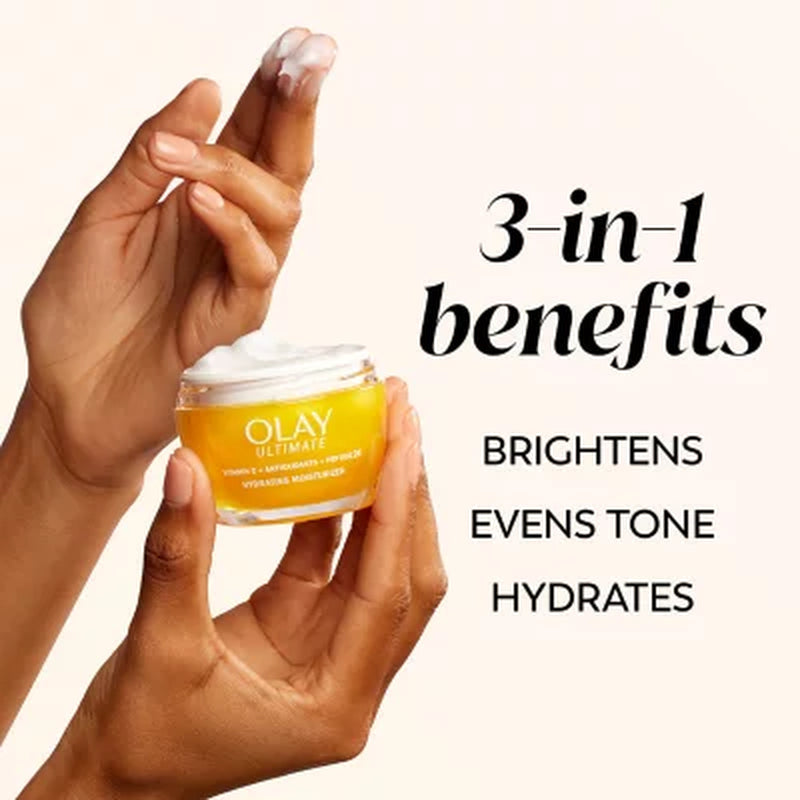 Olay Ultimate Vitamin C Hydrating Moisturizer, 1.7 Oz., 2 Pk.
