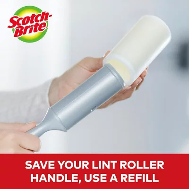 Scotch-Brite Everyday Clean Lint Rollers, 4 Pack