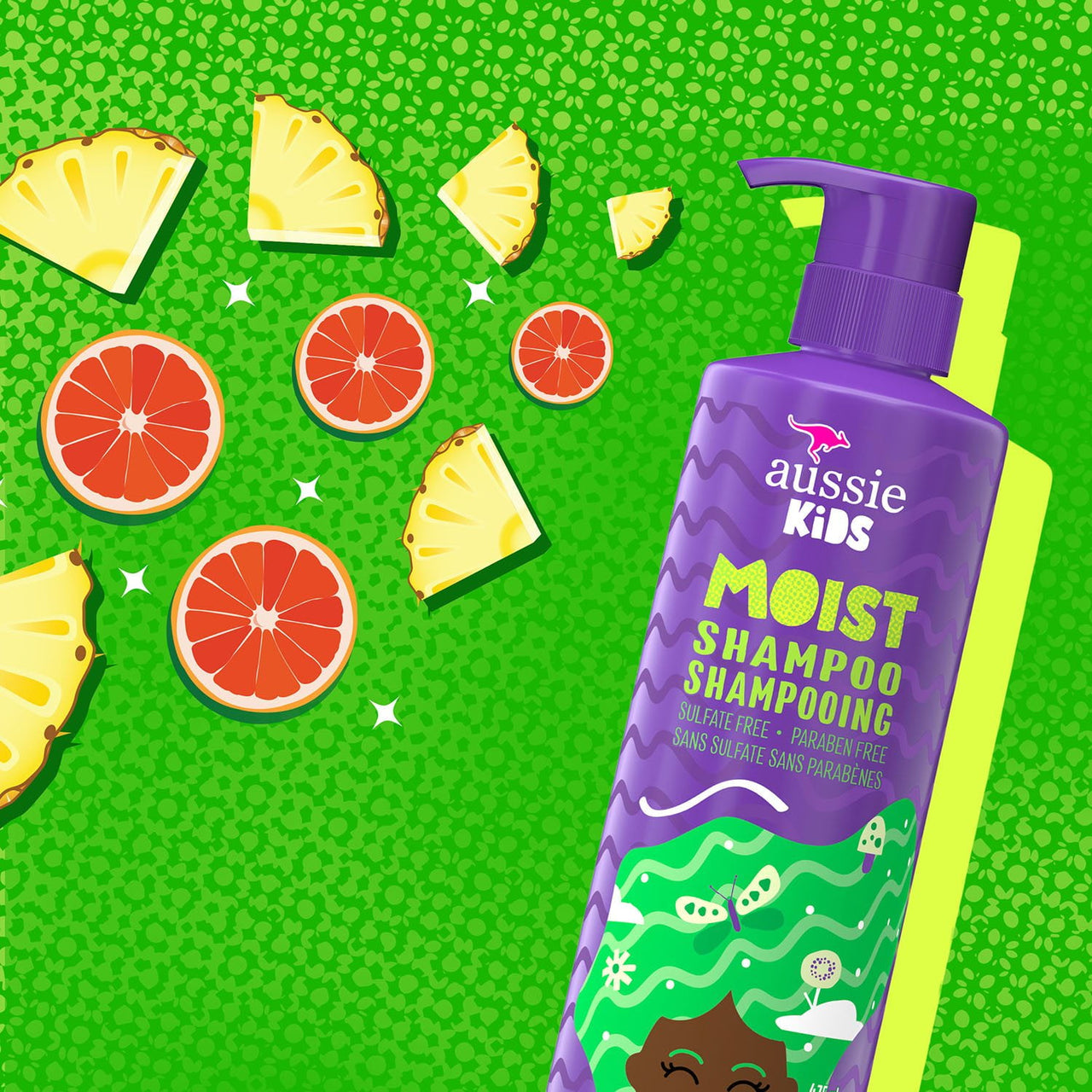 Aussie Kids Moist Shampoo, Conditioner and Detangler Kit
