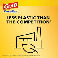 Glad Forceflex 13-Gallon Kitchen Trash Bags, Gain Original Scent + Febreze, 160 Ct.