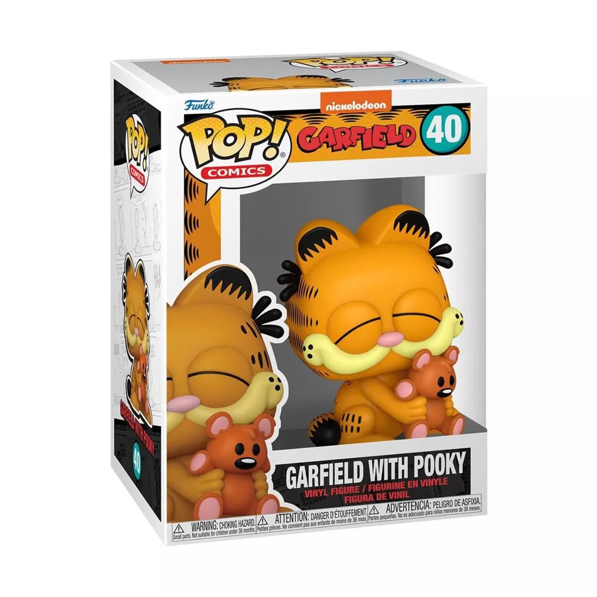 Funko Pop! Comics: Garfield - Garfield with Pooky - Vinyl Figure #40 #80163