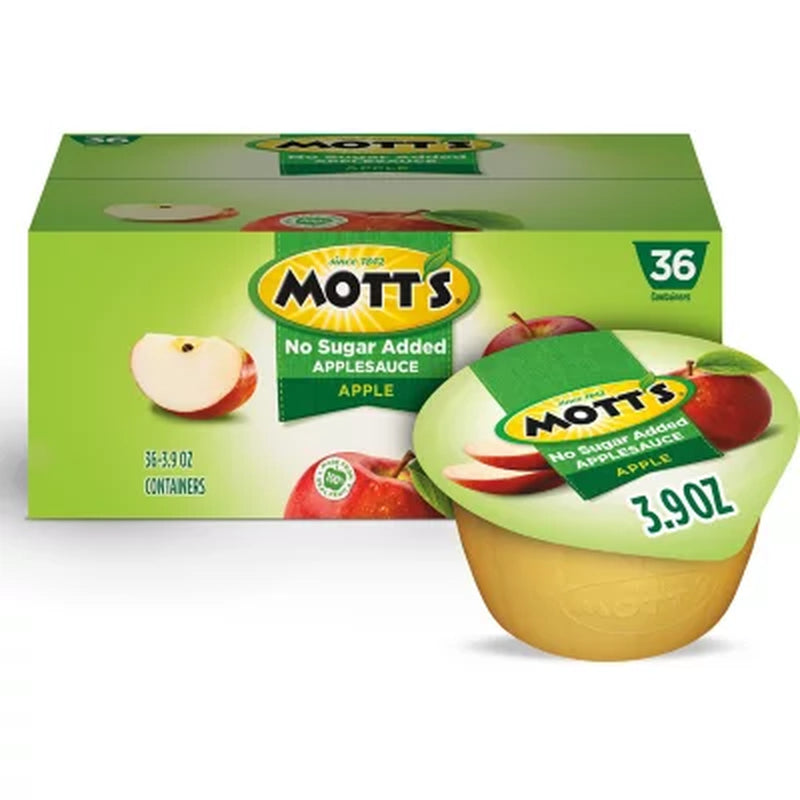 Mott'S Natural Applesauce, 36 Ct.
