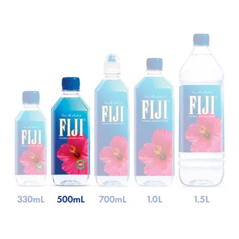 FIJI Natural Artesian Water, 16.9 Fl. Oz., 24 Pk.