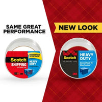 Scotch Heavy Duty Shipping Packaging Tape, 1.88