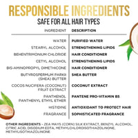 Pantene Pro-V Nourishing Coconut Milk and Shea Butter Conditioner, 38.2 Fl. Oz.