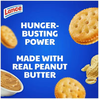 Lance Toasty Peanut Butter Sandwich Crackers, 1.29 Oz., 40 Pk.