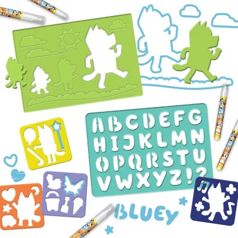 Bendon Imagineink Mess Free Bluey Doodle Activity Mat