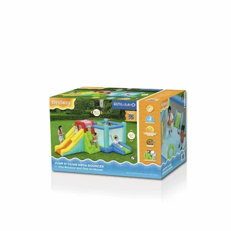 Bestway Jump 'N Climb Kids Inflatable Mega Bouncer