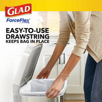 Glad Forceflex 13-Gallon Kitchen Trash Bags, Gain Original Scent + Febreze, 160 Ct.