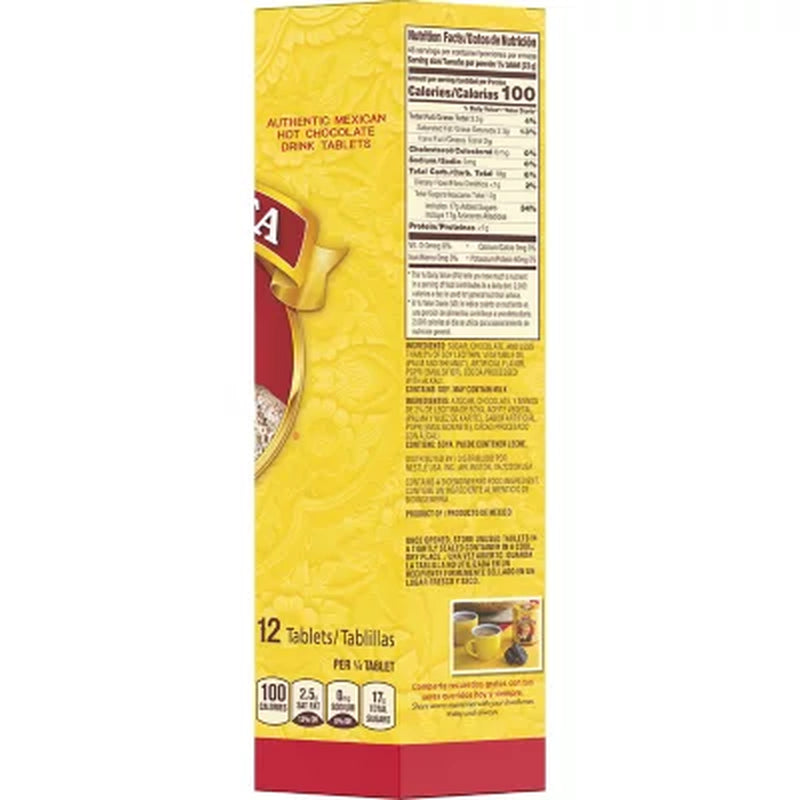Nestle Abuelita Mexican Hot Chocolate Tablets, 12 Pk.