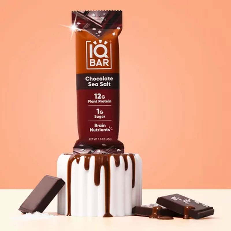 IQBAR Plant Protein Bar Variety Pack, 12 Pk.