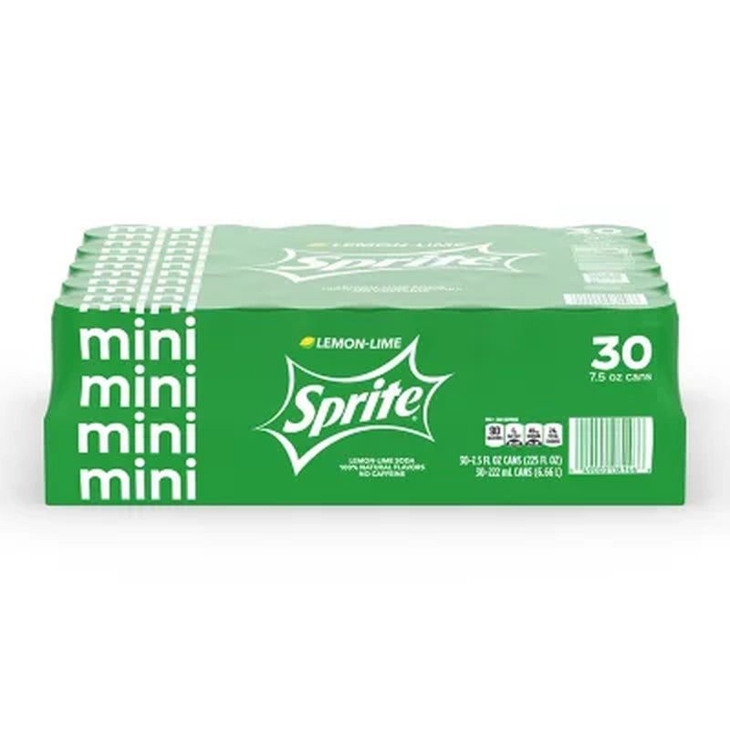 Sprite Mini Cans 7.5 Fl. Oz., 30 Pk.