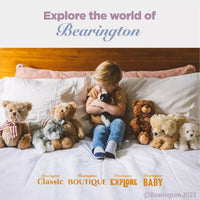 Bearington Candi Rainbow Plush Stuffed Animal Teddy Bear, 12 Inches