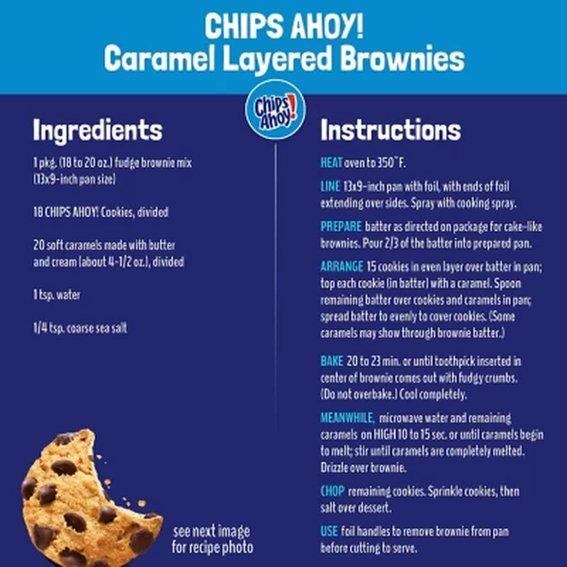 CHIPS AHOY! Chocolate Chip Cookies, Family Size, 18.2 Oz., 3 Pk.
