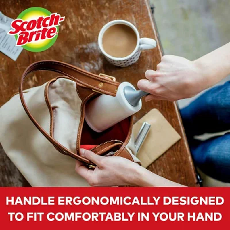 Scotch-Brite Everyday Clean Lint Rollers, 4 Pack