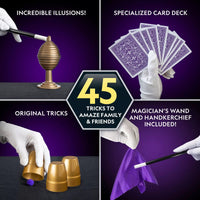 NATIONAL GEOGRAPHIC Kids Magic Set - 45 Magic Tricks for Kids to Perform with Step-By-Step Video Instructions