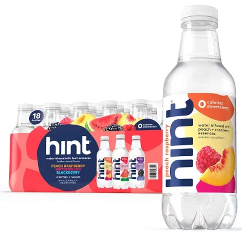 Hint Flavored Water Variety Pack 16 Fl. Oz., 18 Pk.