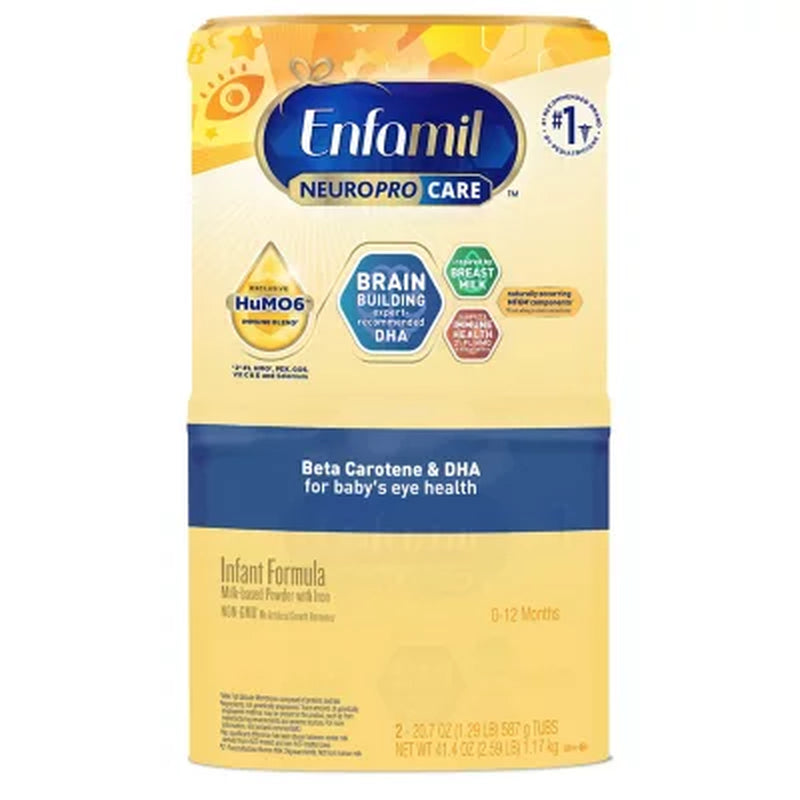 Enfamil Neuroprocare Infant Formula, 20.7 Oz., 2 Pk.