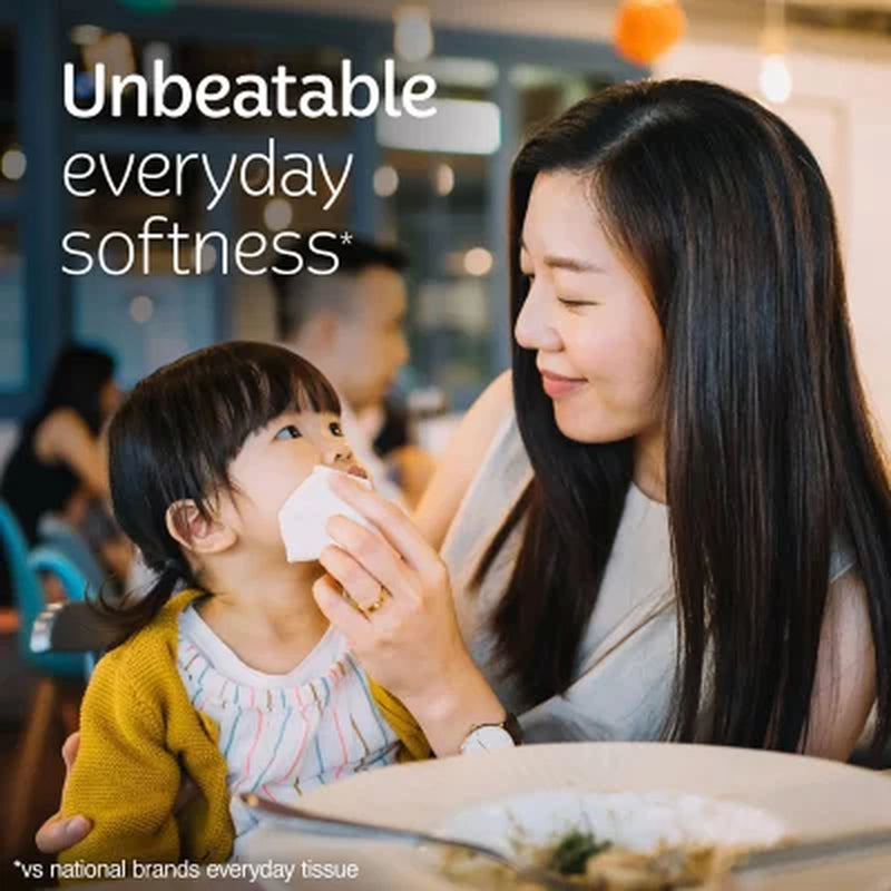 Kleenex Trusted Care 2-Ply Facial Tissues 12 Boxes, 160 Tissues/Box